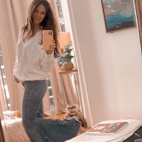 We The Free People Santa Clara In Cream S BNWT 🤍✨🫶 - Picture 4 of 4